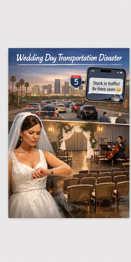 San Diego Wedding Transportation: Complete 2025 Guide to Stress-Free Guest & Bridal Party Logistics