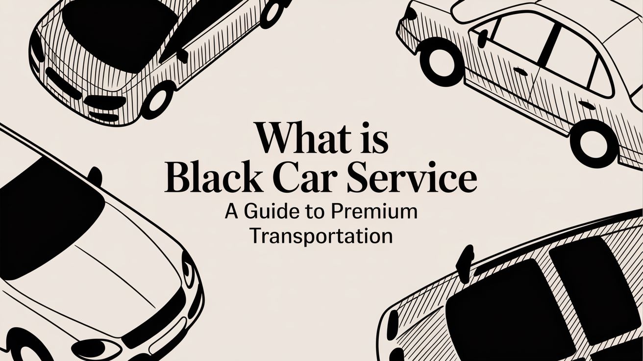 What Is Black Car Service A Guide to Premium Transportation