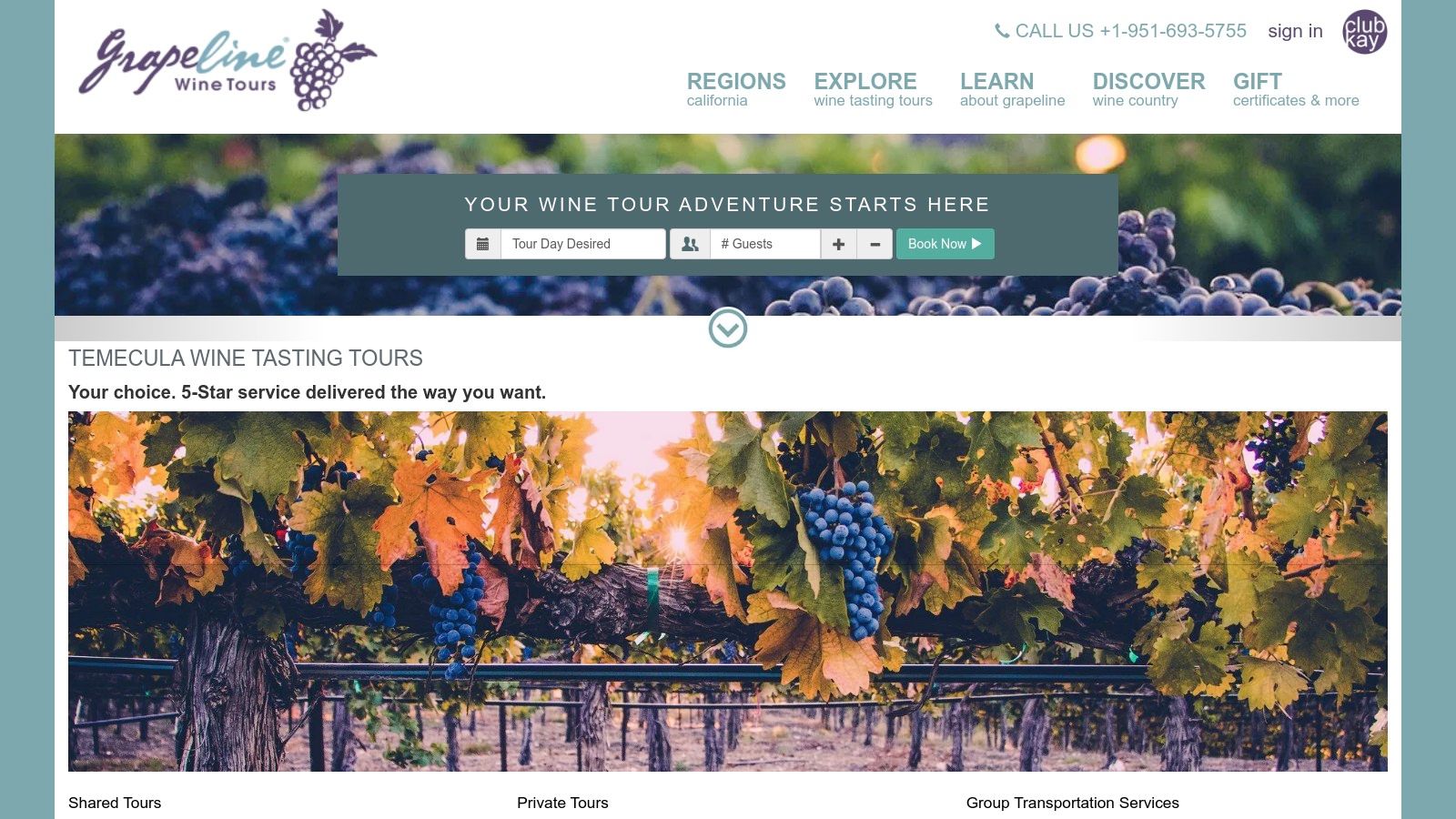 Grapeline Wine Tours