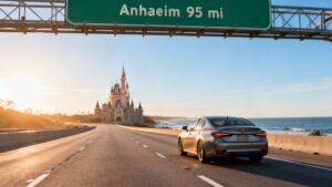 how far is san diego from disneyland california disney castle Rides On Time