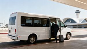 shuttle to lax airport shuttle Rides On Time