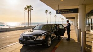 black car service from san diego airport to del mar chauffeur service Rides On Time
