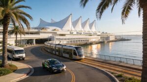 transportation to san diego convention center transit center Rides On Time