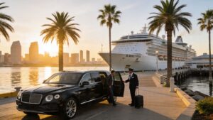 transportation to san diego cruise ship terminal luxury car Rides On Time